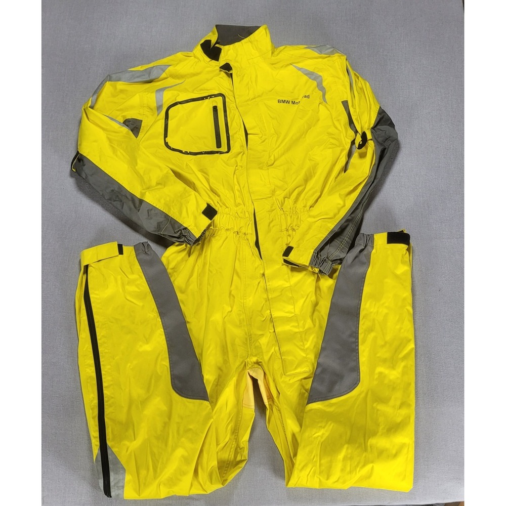BMW Motorrad ProRain 3 Rain Suit Yellow Size 2XL 1pc rainsuit